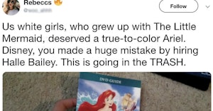 Racists Are Losing Their Minds Over Disney's New 'Little Mermaid' Casting