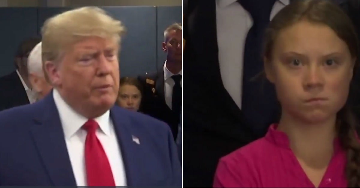 Greta Thunberg's Death Stare At Trump Is Twitter's Favorite New Meme