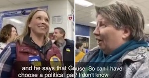 Video of homophobic Buttigieg supporter arguing with caucus precinct captain