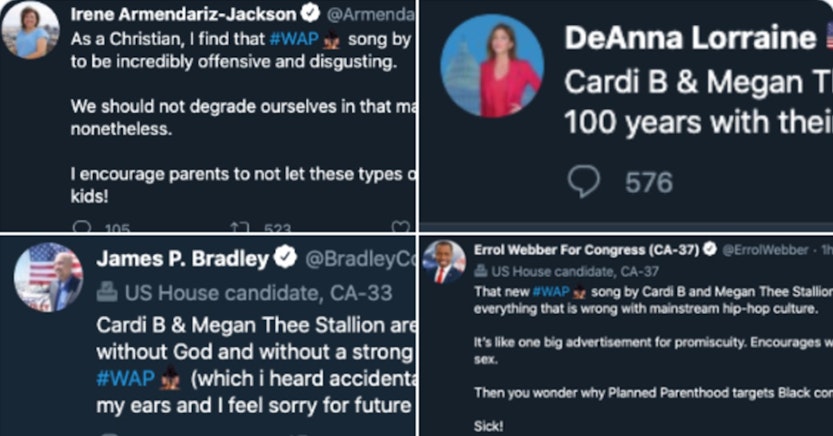 Conservatives Are Scandalized Over Cardi B And Megan Thee Stallion's New Song, Call For Ban