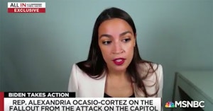 aoc calls out kevin mccarthy in interview