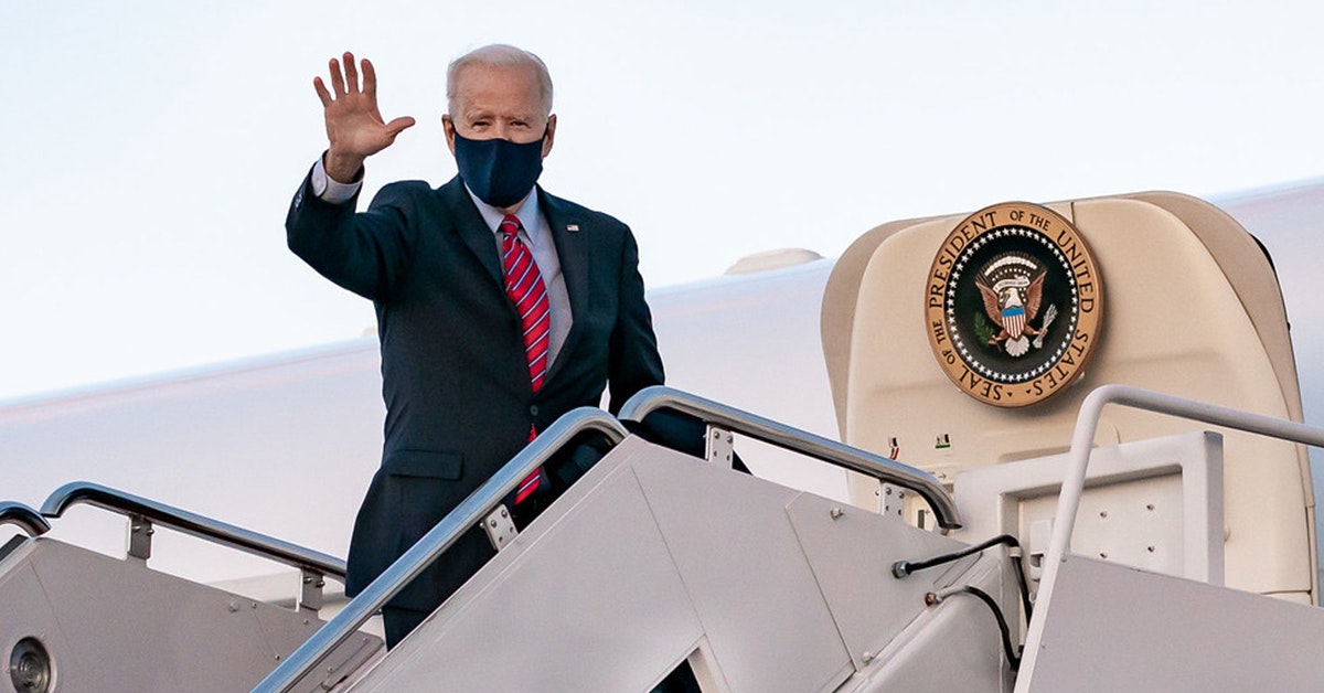 Shayan Sardarizadeh on X: Some QAnon believers are claiming the plane Joe  Biden flew on yesterday was a fake Air Force One, meaning their view Biden  is a fake president is still