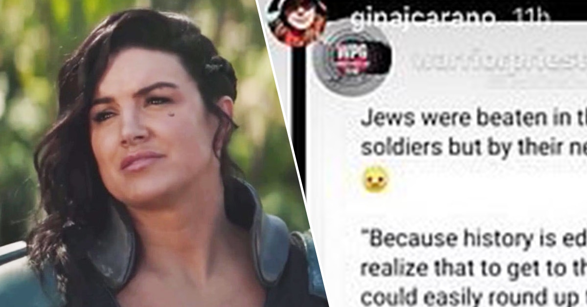 Gina Carano Fired From The Mandalorian Over Abhorrent Anti Semitic Post 