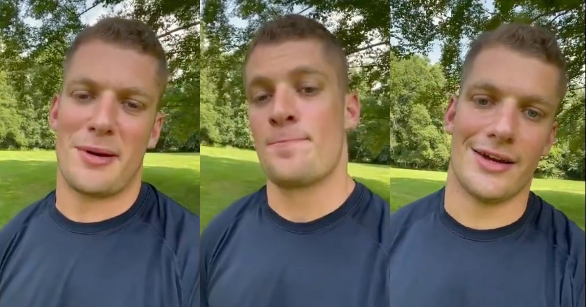 Carl Nassib Becomes the First Active Openly Gay Player in the NFL -  Bleacher Nation