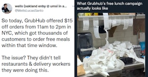 gubhub $15 off lunch