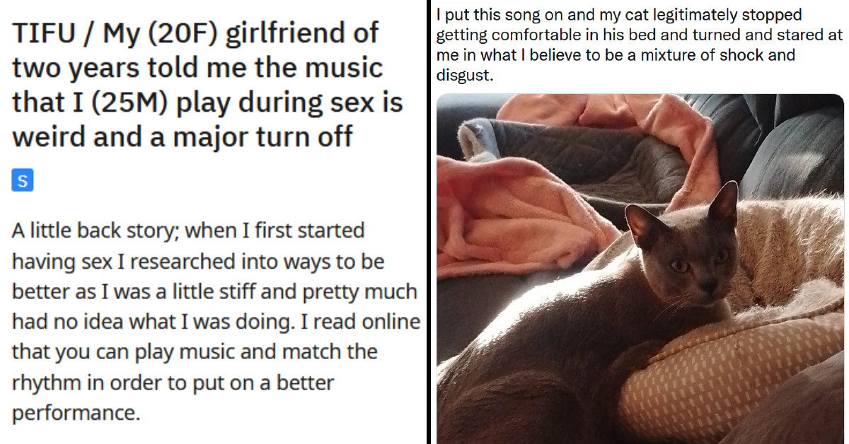 Reddit Man Devastated After Girlfriend Reveals She Hates His Favorite Love-Making Song picture
