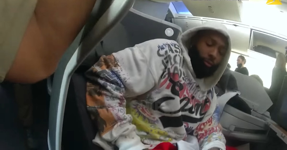 Odell Beckham Jr. goes on Twitter rant after bodycam footage showed police  escorting him off Miami flight